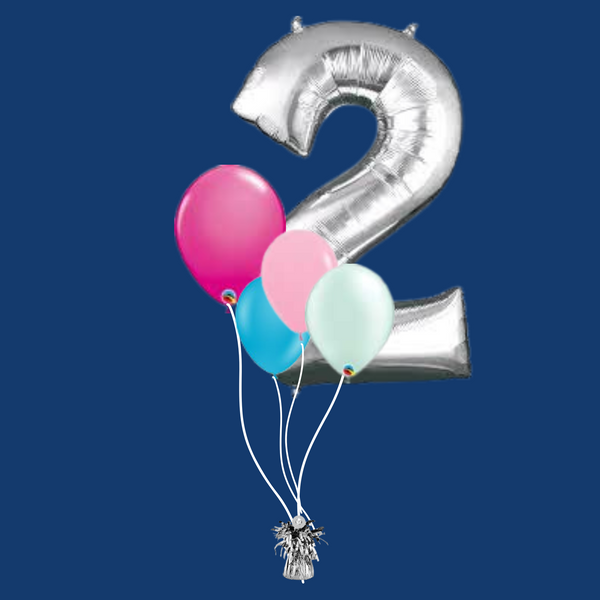 Celebration Number/Letter Balloon Bouquets