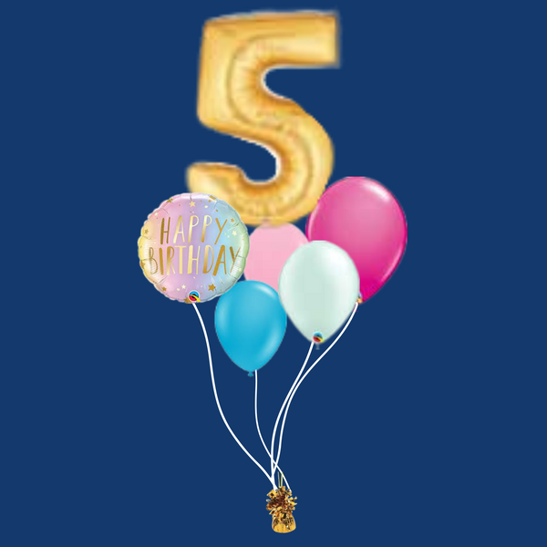 Celebration Number/Letter Balloon Bouquets