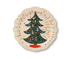 Nutcracker Round Porcelain Serving Platter