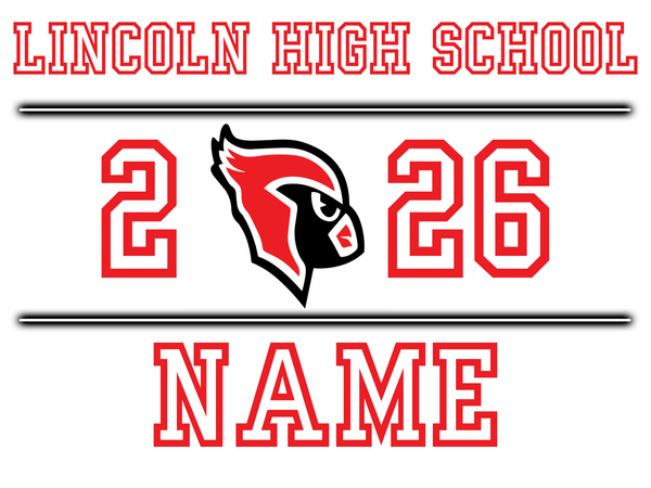 Class of 2026 School Graduation Yard Signs