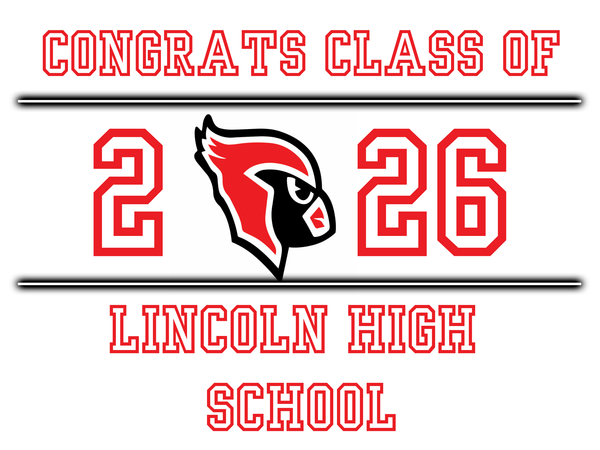 Class of 2026 School Graduation Yard Signs