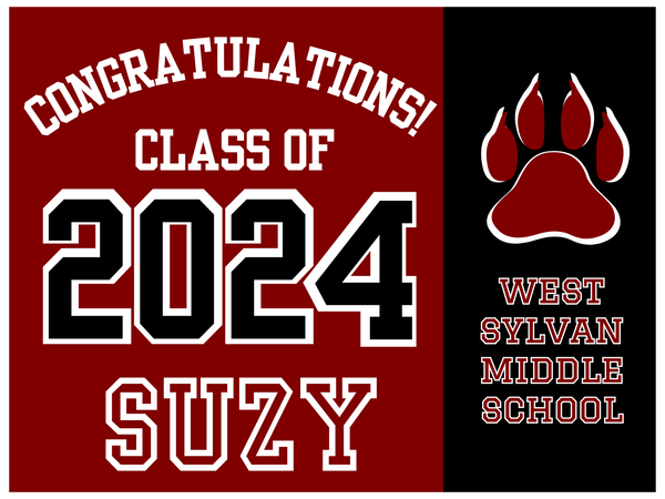 Class of 2025 Graduation Yard Signs