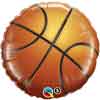 36" Basketball Foil Balloon