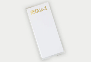 Gold Foil 2024 Letter Size Pad