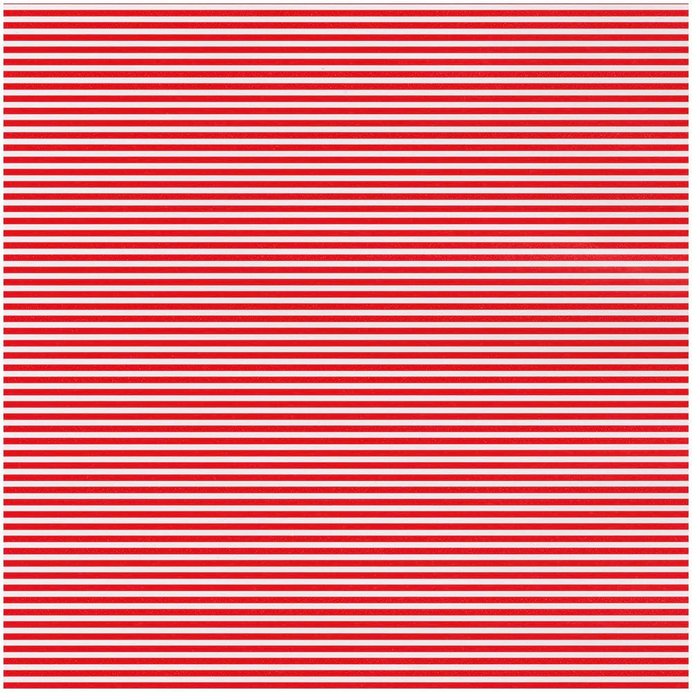Oxford Stripe Red Wrapping Paper Roll