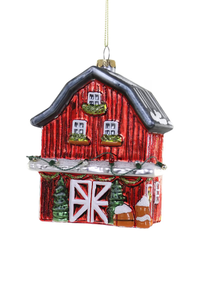 Christmas Barn Ornament