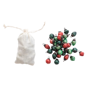 Mercury Glass Ornaments in Bag