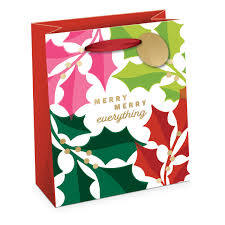 Bright Holly Medium Gift Bag