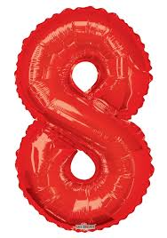 Number 9 Large Mylar Balloon