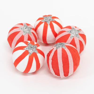 Peppermint Candy Surprise  Balls