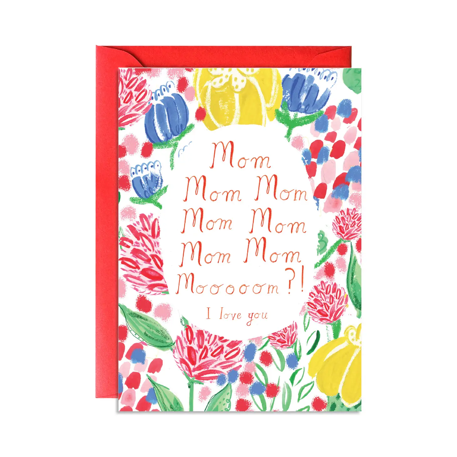 MOOOOOOOOM?! Greeting Card