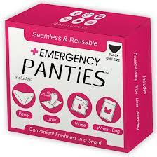 On the Go Emergency Bikini Underwear kits