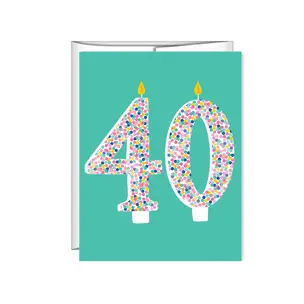 40th Birthday Candles