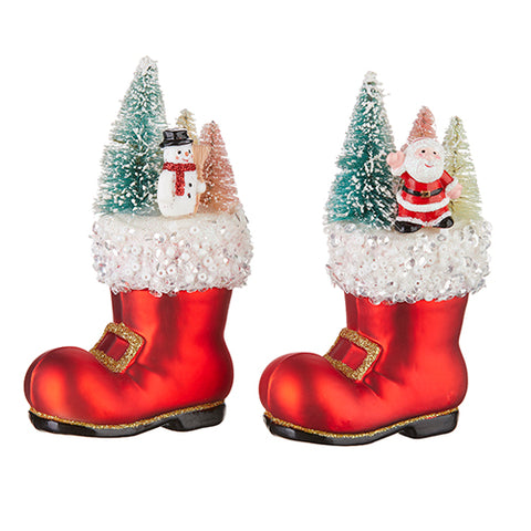 Santa's Boot Ornament