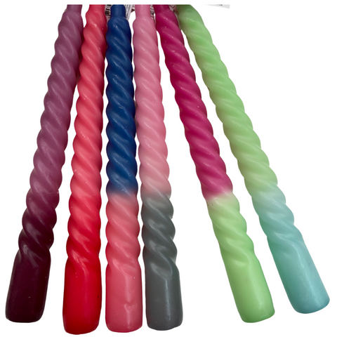 Twisted Taper Candles