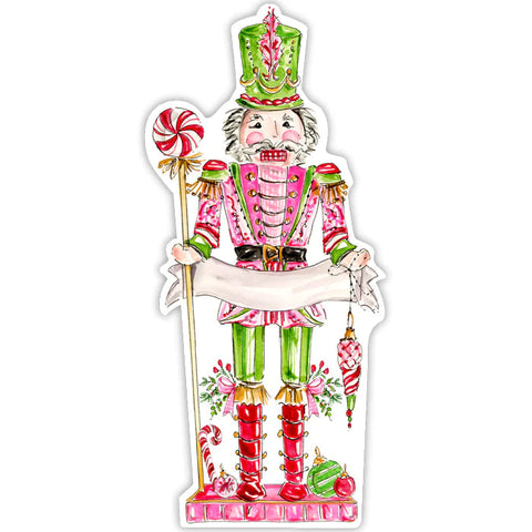 'Tis The Season Pink Peppermint Nutcrackers with Topiary