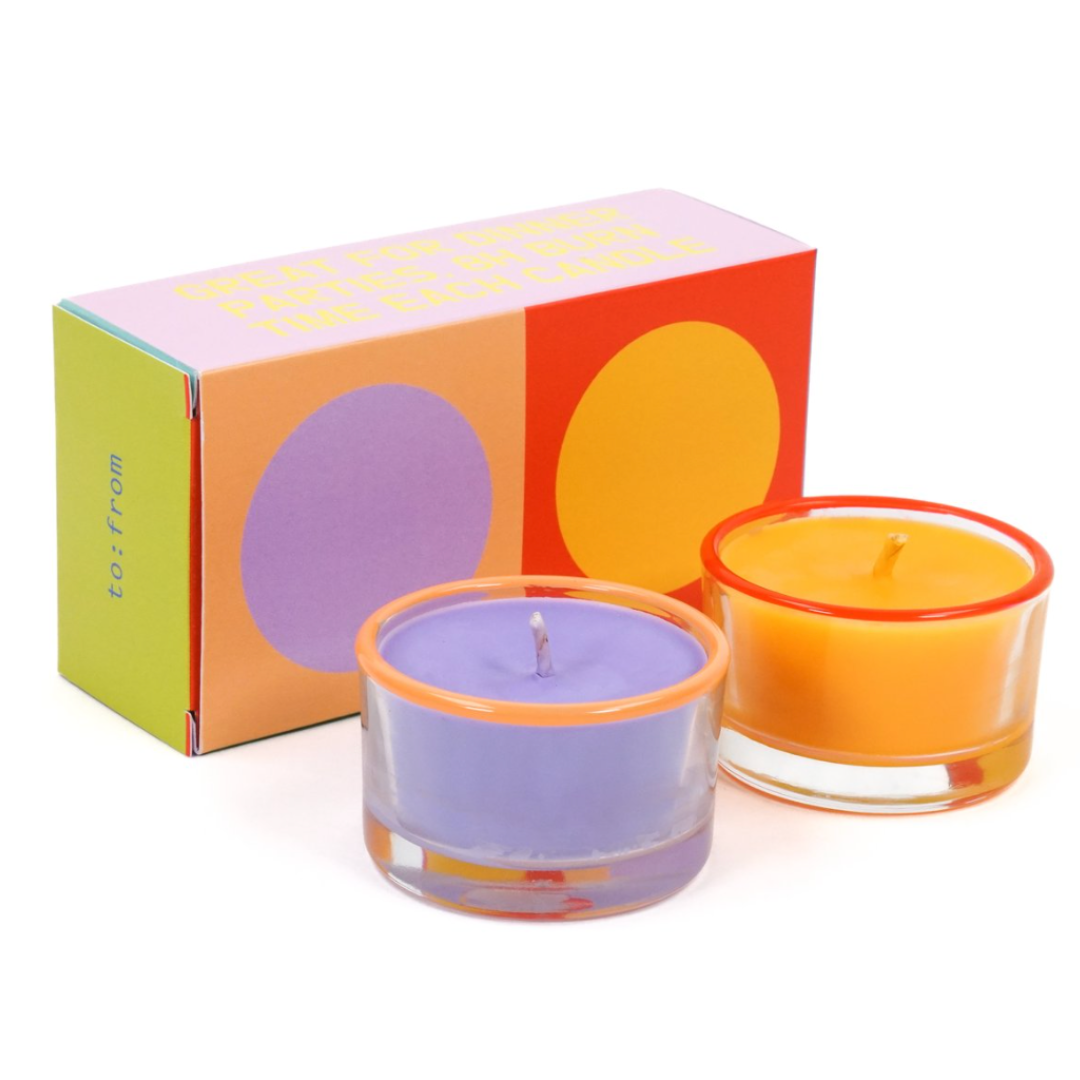 Unscented Beeswax Party Candles