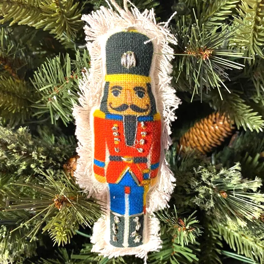 Nutcracker Hand-Crafted Ornament