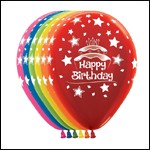 Happy Birthday Latex Balloons