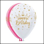 Happy Birthday Latex Balloons