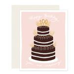 100 Cake Birthday Card