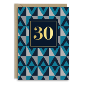 Age 30 Male Card