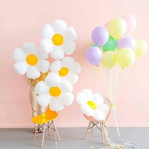 Groovy Daisy Flower Foil Balloon (28 Inches)