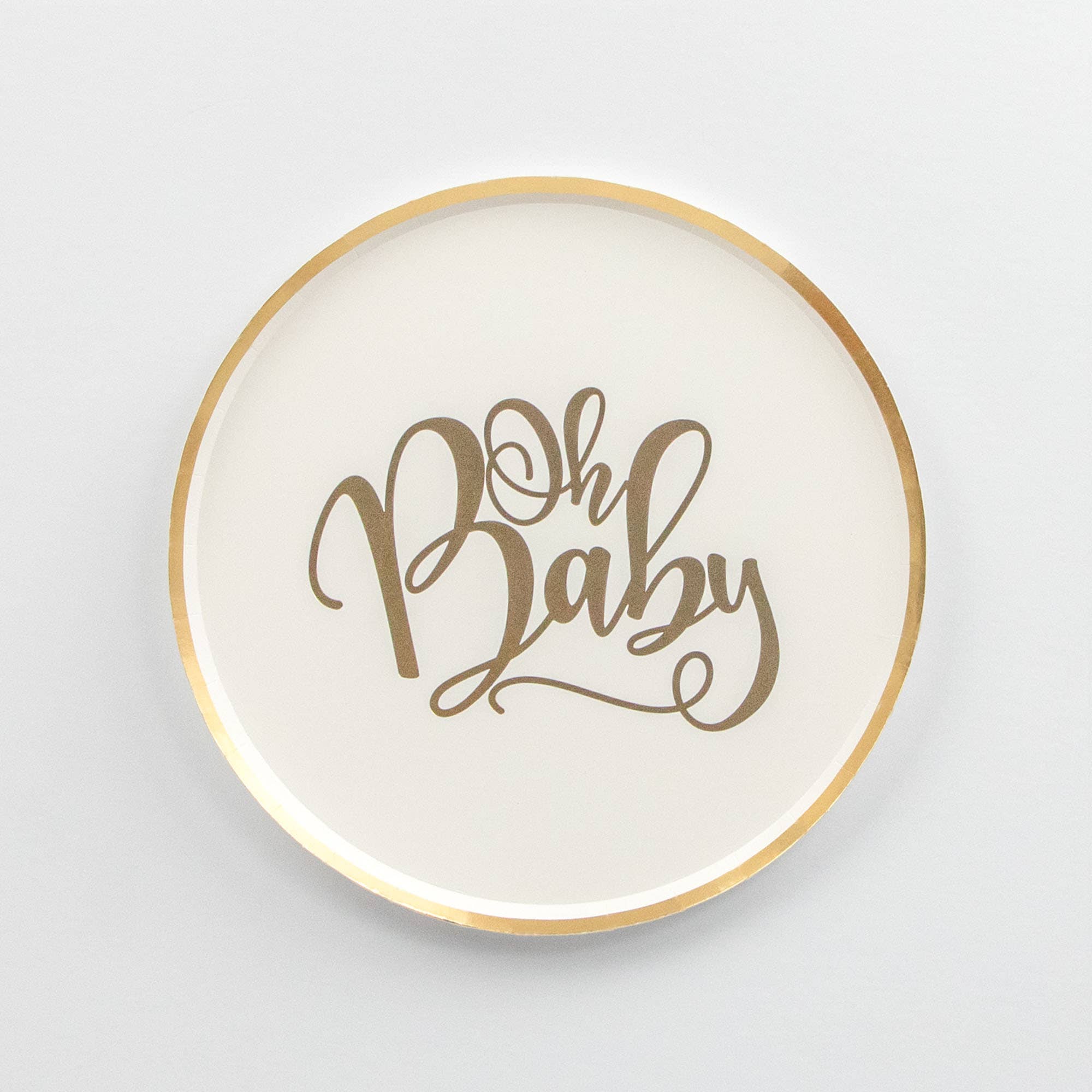 Oh Baby Plates