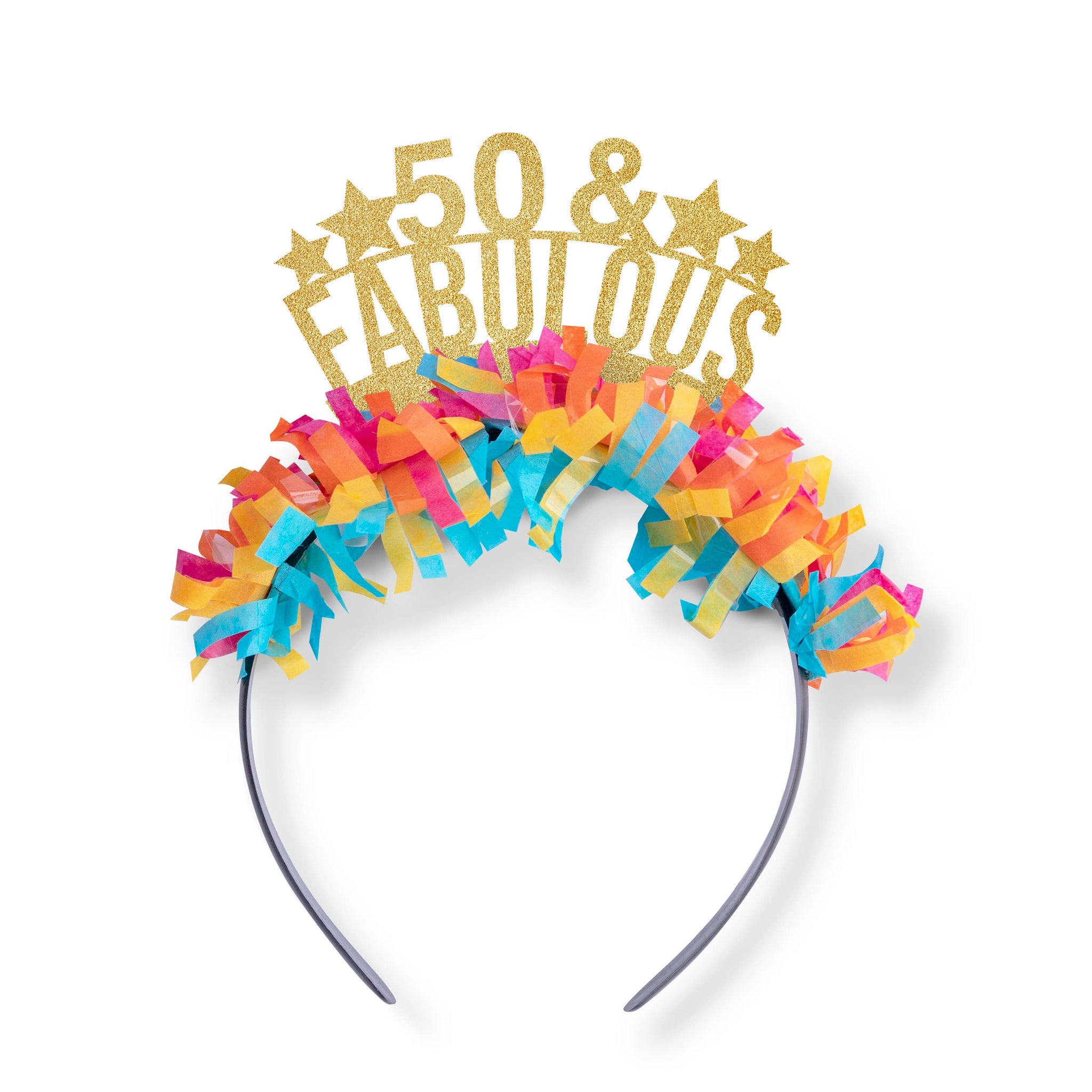 50th Milestone Birthday Party Headband for Adult