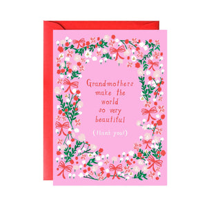 Lilacs for Grandmummy - Greeting Card