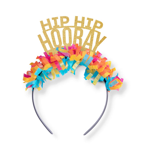 Hip Hip Hooray Birthday Celebration Party Crown Headband
