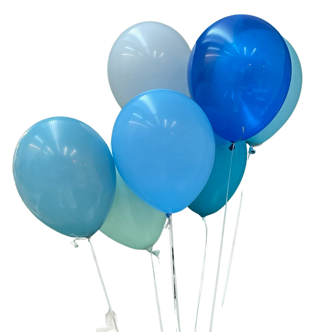 Blue Bliss Balloon Bunch