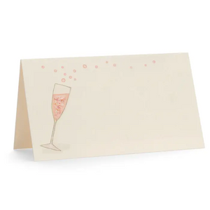Champagne Toast Place Cards