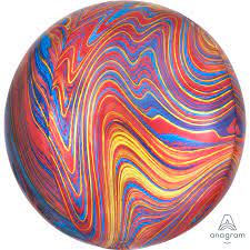 Colorful Marble Orbz Balloon