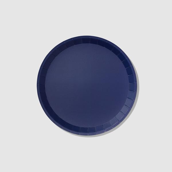 Navy Classic Large Plates