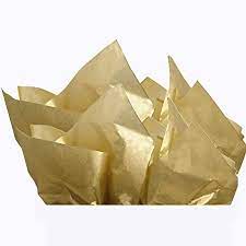Gold Metallic Tissue Pack