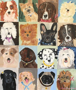 Le Chiens Greeting Card