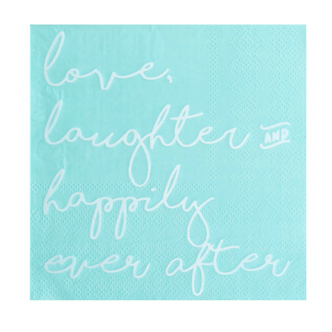 Love, Laughter Cocktail Napkins