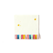 MAGICAL COCKTAIL FRINGED NAPKINS