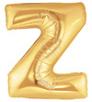 Letter Z Large Mylar Balloon