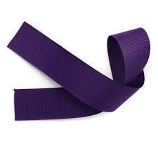 Purple Ribbon-Grosgrain 5/8 in