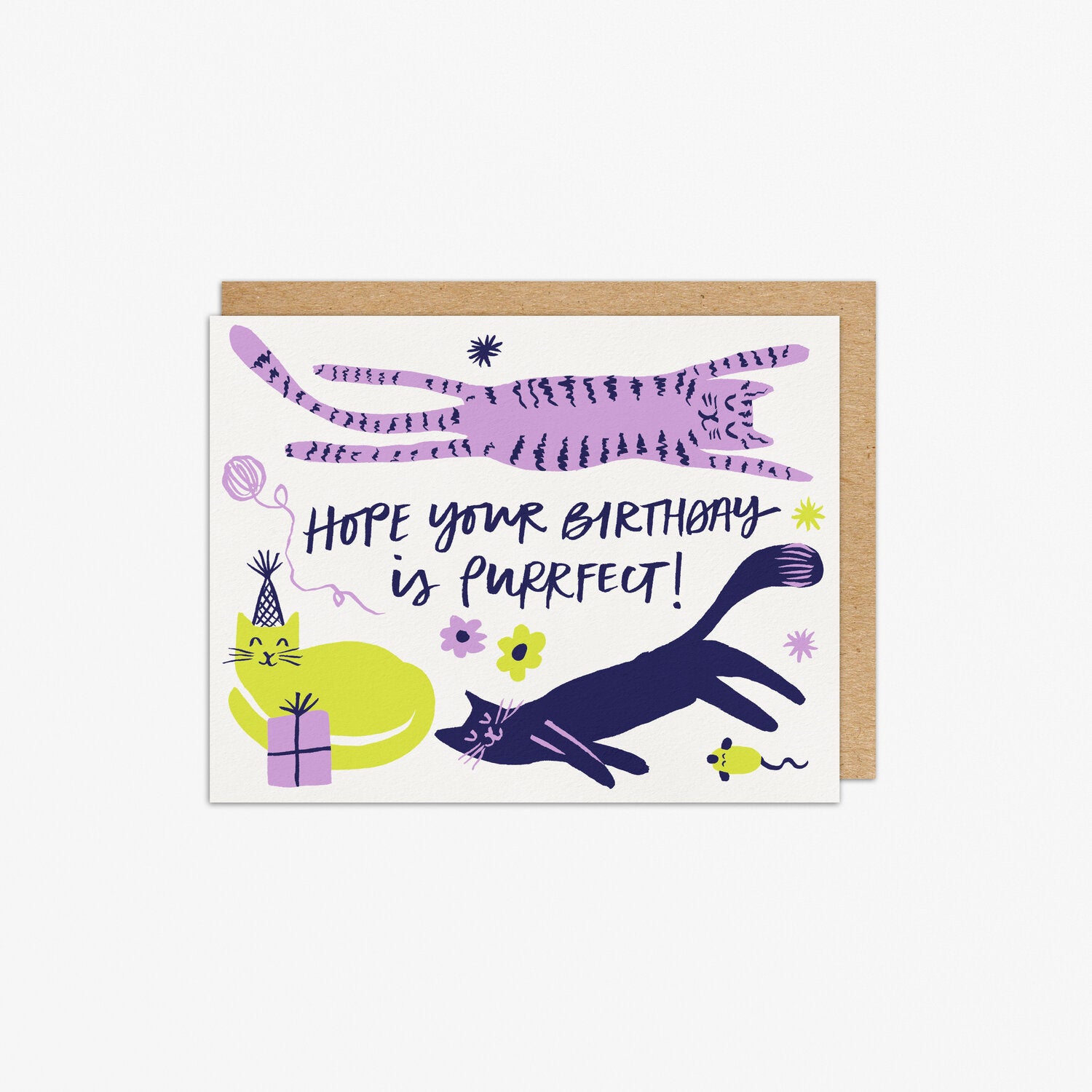 Perfect Letterpress Greeting Card