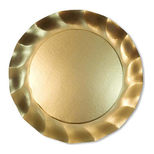Wavy Charger Plate Gold
