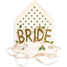 Bride Paper Crown