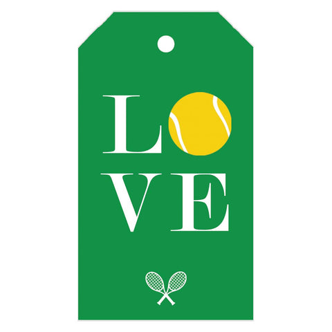 Tennis LOVE Gift Tags