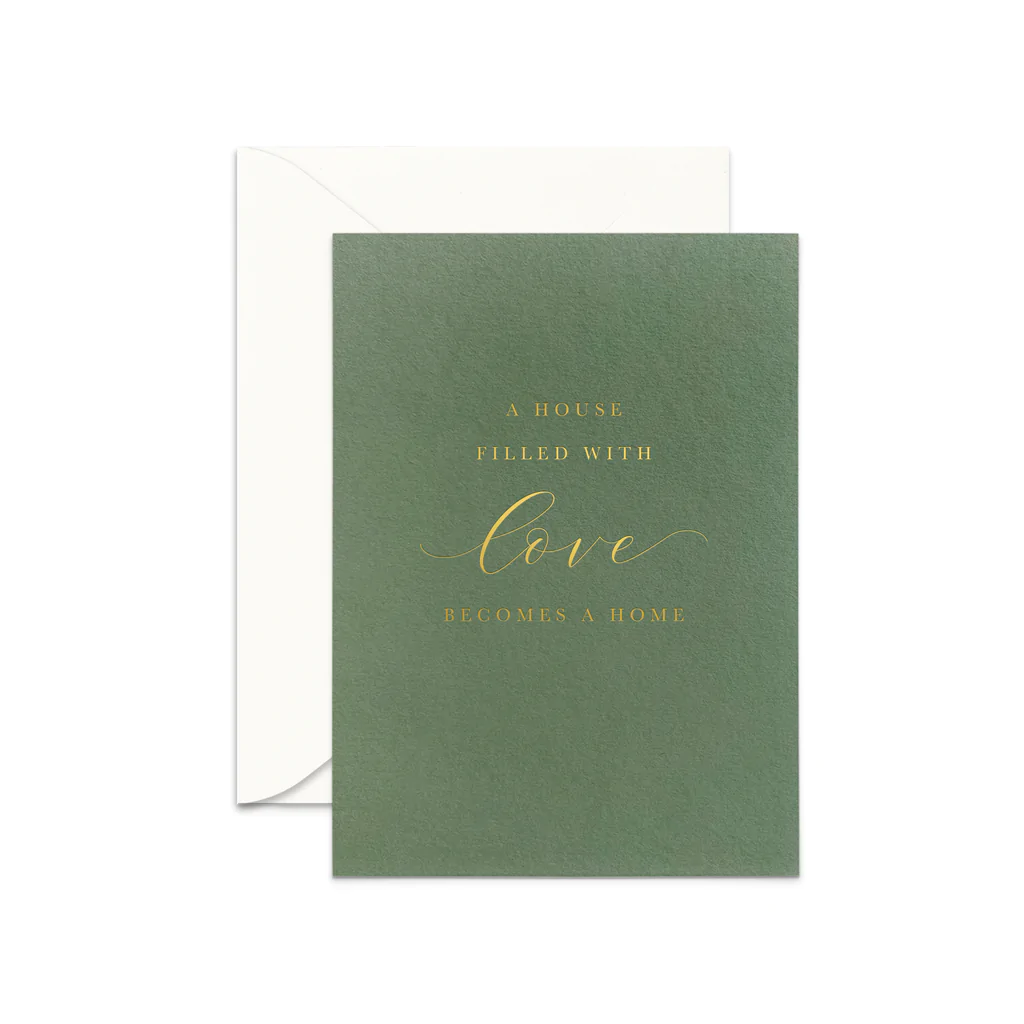 House of Love Greeting Card