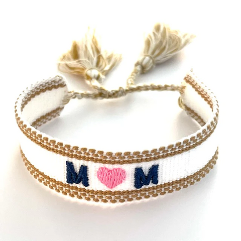 Mom Woven Friendship Bracelet