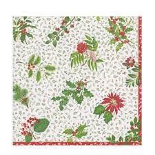 English Winter Garden Luncheon Napkin