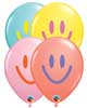 Happy Face Latex Balloons