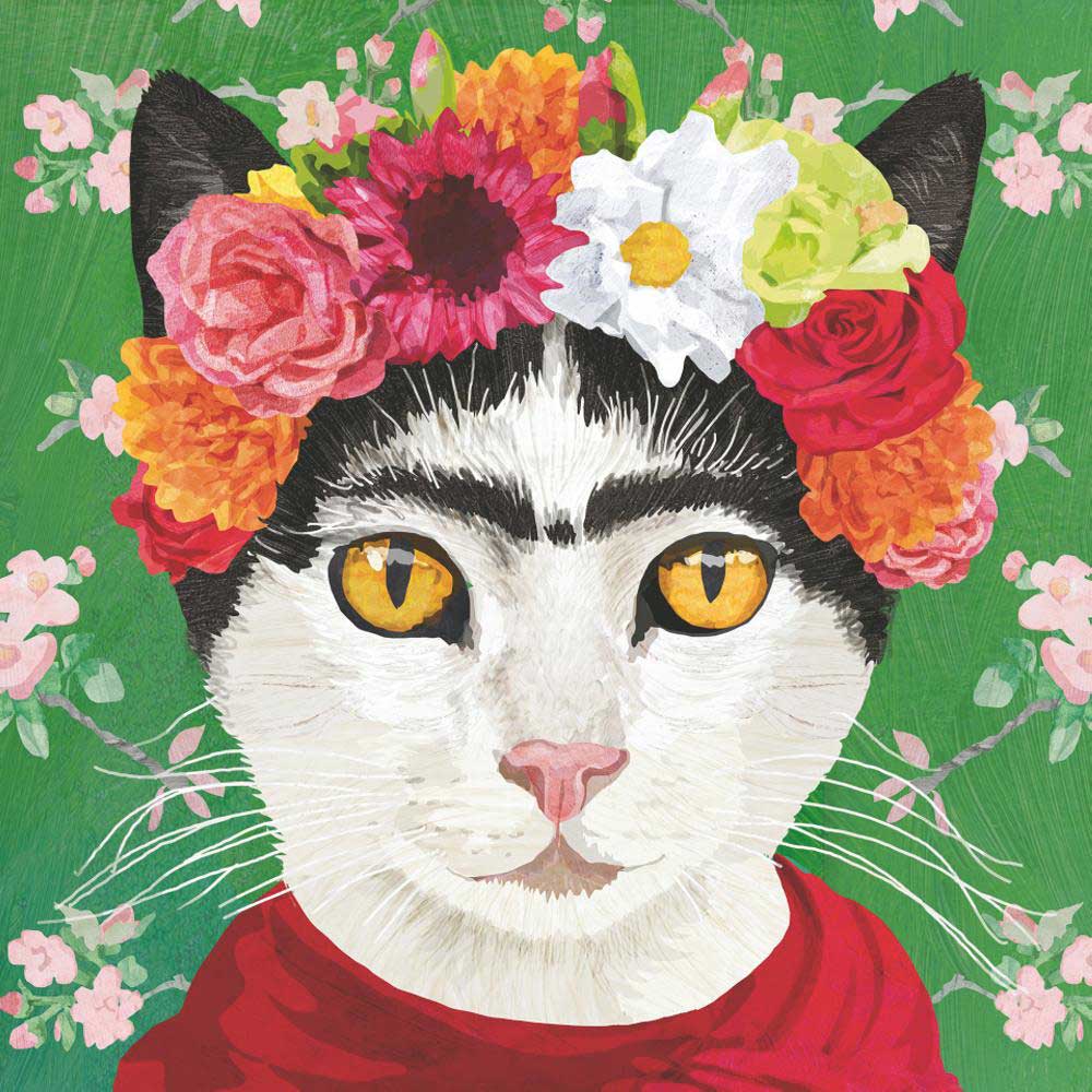 Frida Cat Napkins